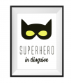 Super Hero In Disguise Print A4 Size Artwork Toucan